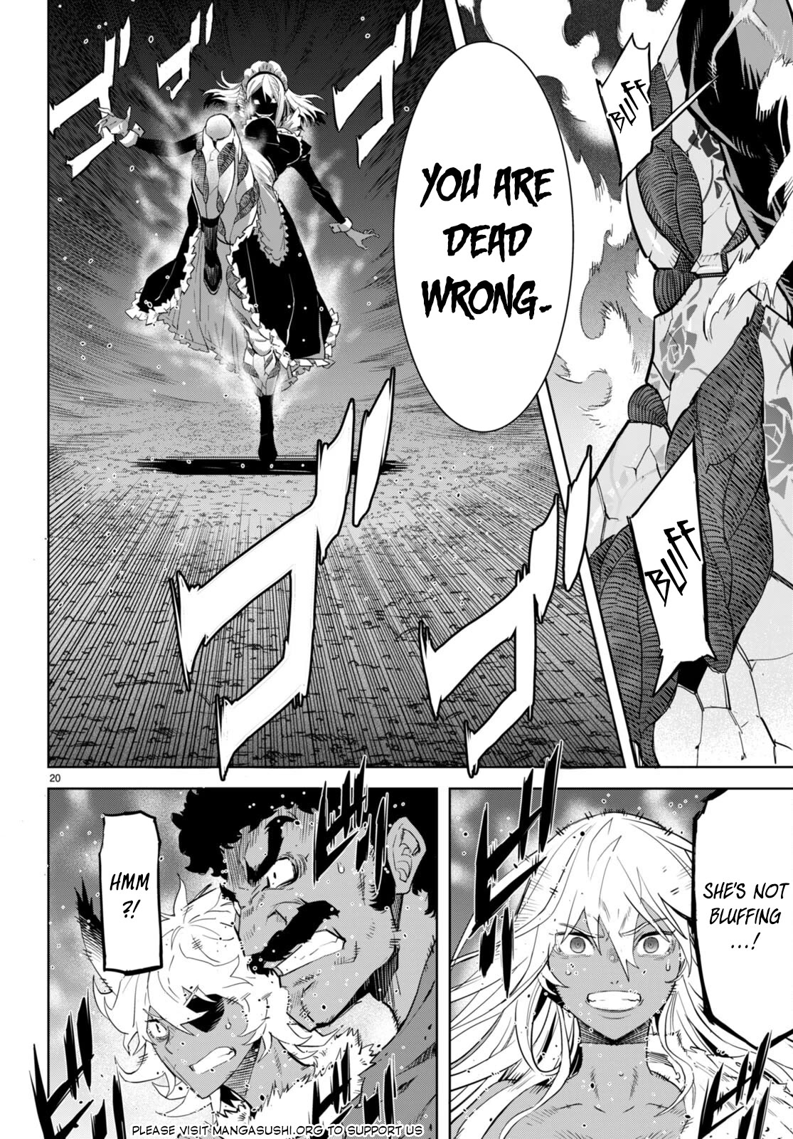 Game obu Familia - Family Senki Chapter 58 page 20 - Chapter 58: The Most Numerous Young Girl