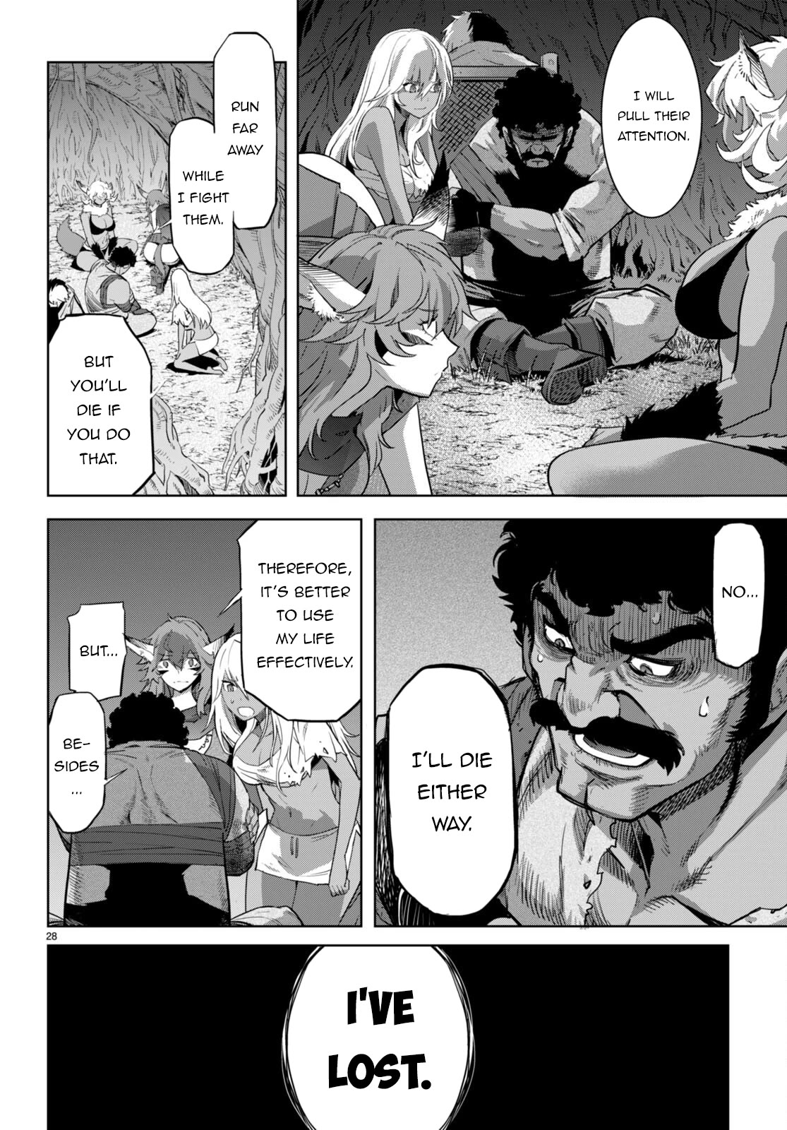 Game obu Familia - Family Senki Chapter 58 page 28 - Chapter 58: The Most Numerous Young Girl