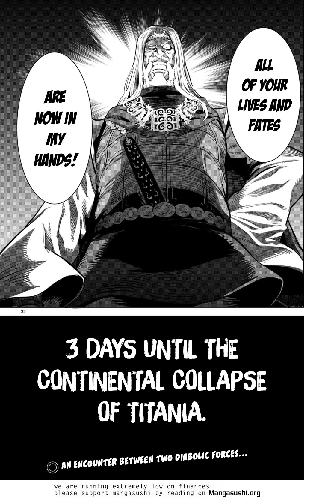 Game obu Familia - Family Senki Chapter 58 page 32 - Chapter 58: The Most Numerous Young Girl