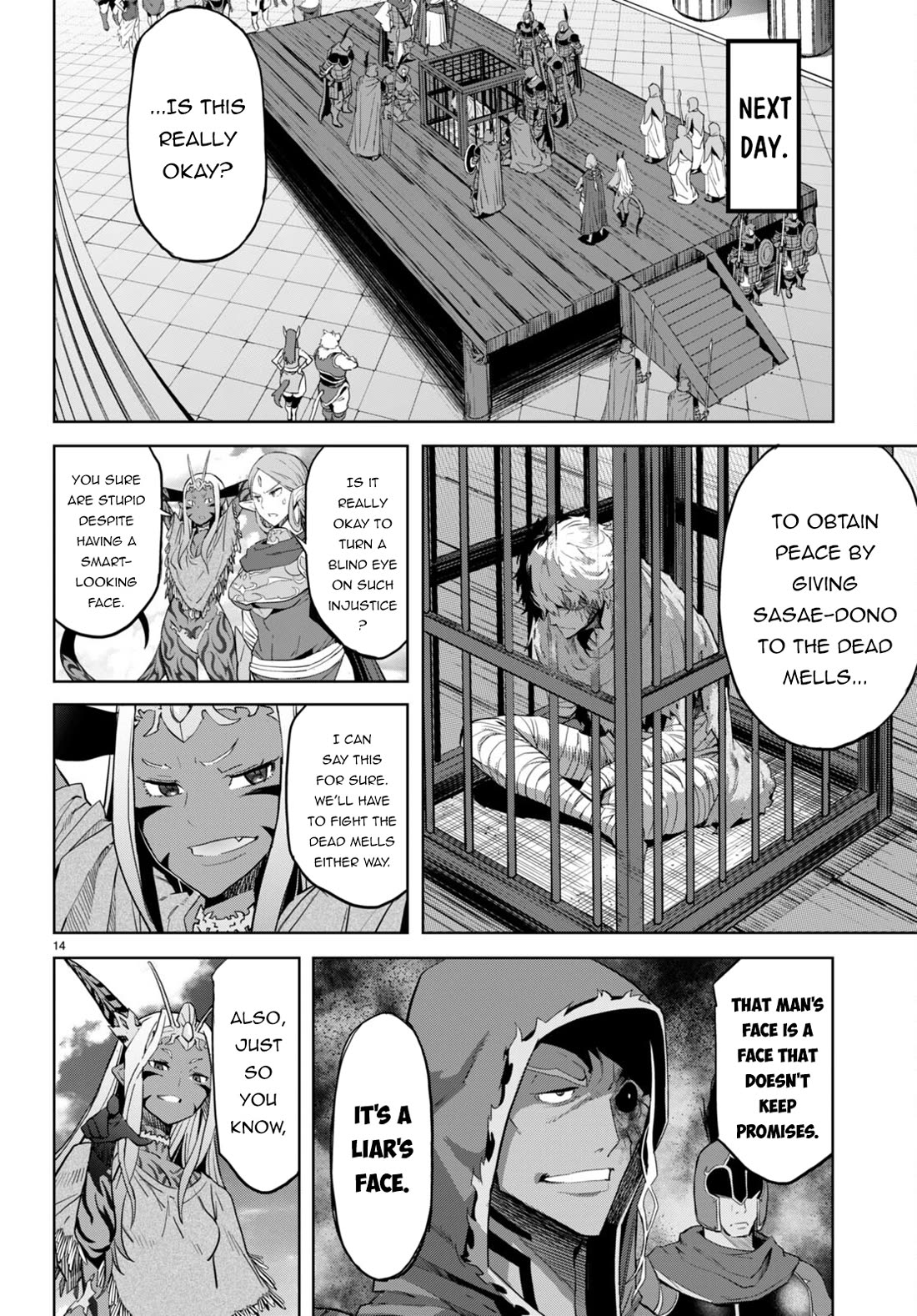 Game obu Familia - Family Senki Chapter 59 page 14 - Chapter 59: Plunder