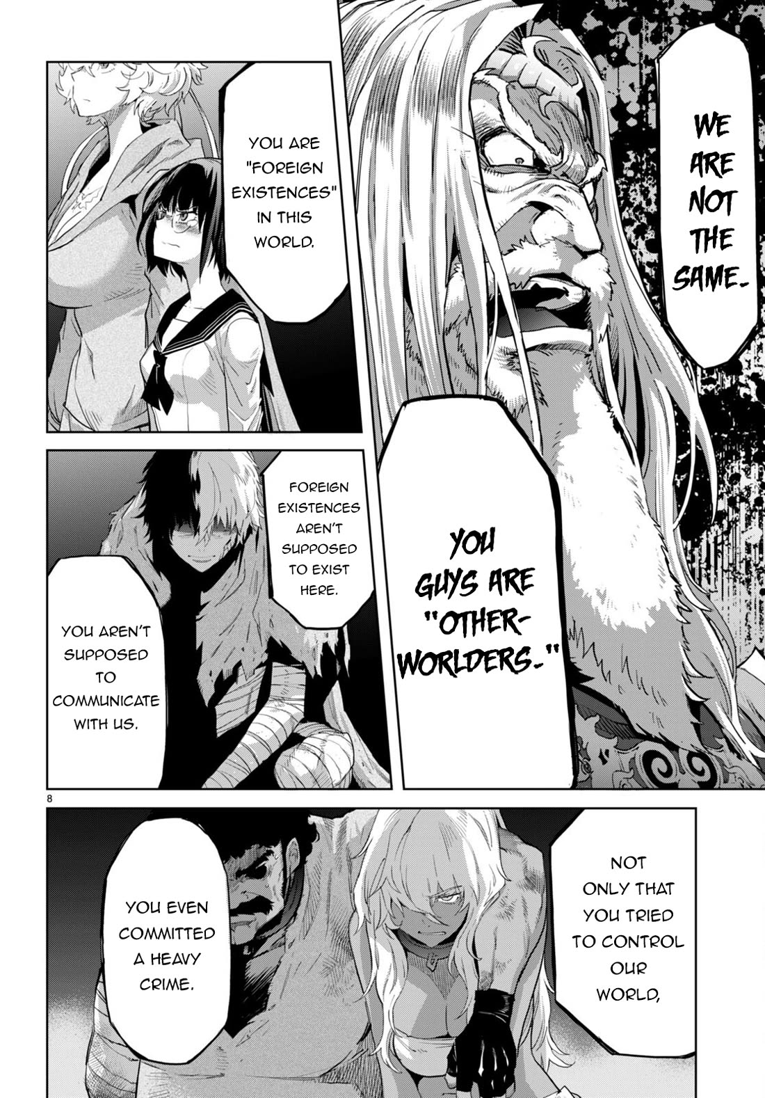 Game obu Familia - Family Senki Chapter 59 page 8 - Chapter 59: Plunder