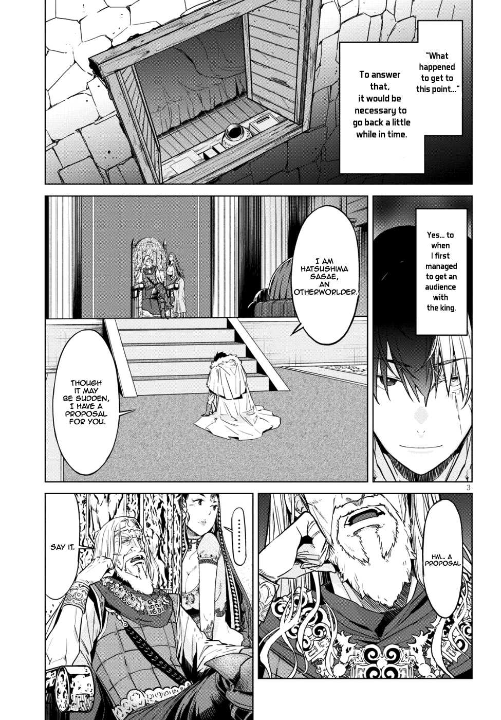 Game obu Familia - Family Senki Chapter 6 page 5 - Chapter 6: Meaningless lies