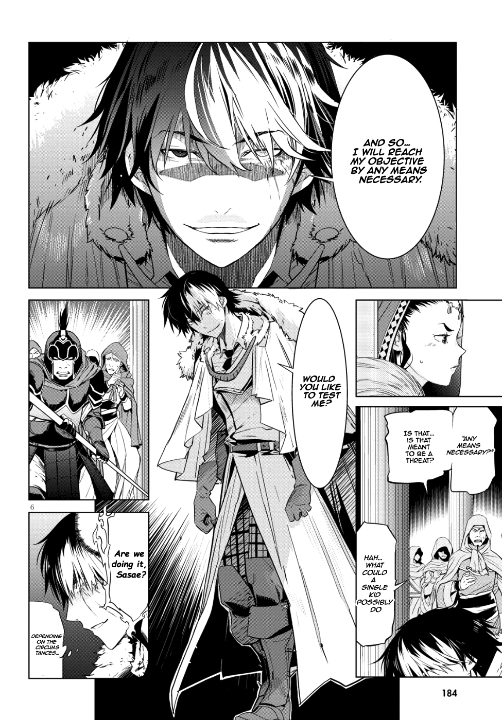 Game obu Familia - Family Senki Chapter 6 page 8 - Chapter 6: Meaningless lies