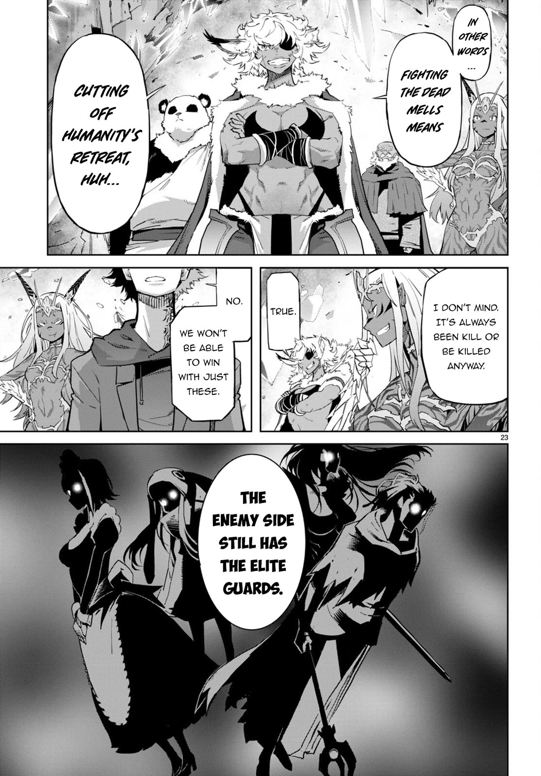 Game obu Familia - Family Senki Chapter 63 page 23 - Chapter 63