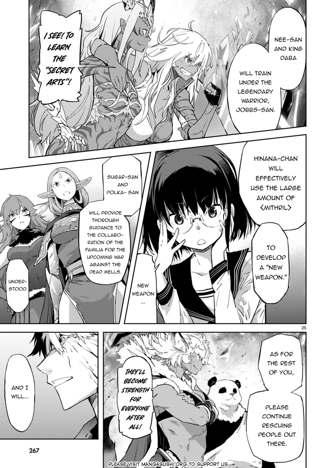 Game obu Familia - Family Senki Chapter 63 page 25 - Chapter 63
