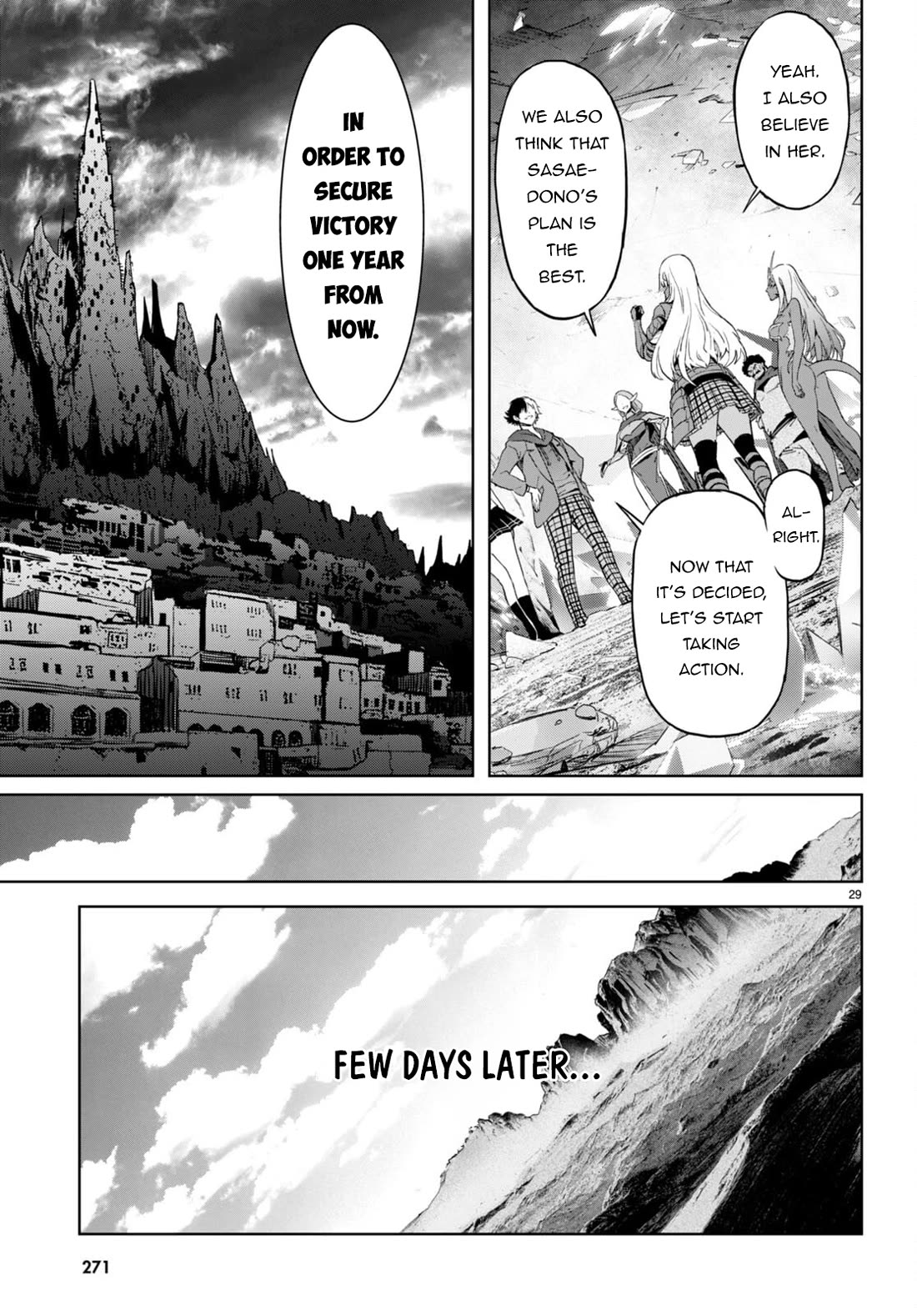 Game obu Familia - Family Senki Chapter 63 page 29 - Chapter 63