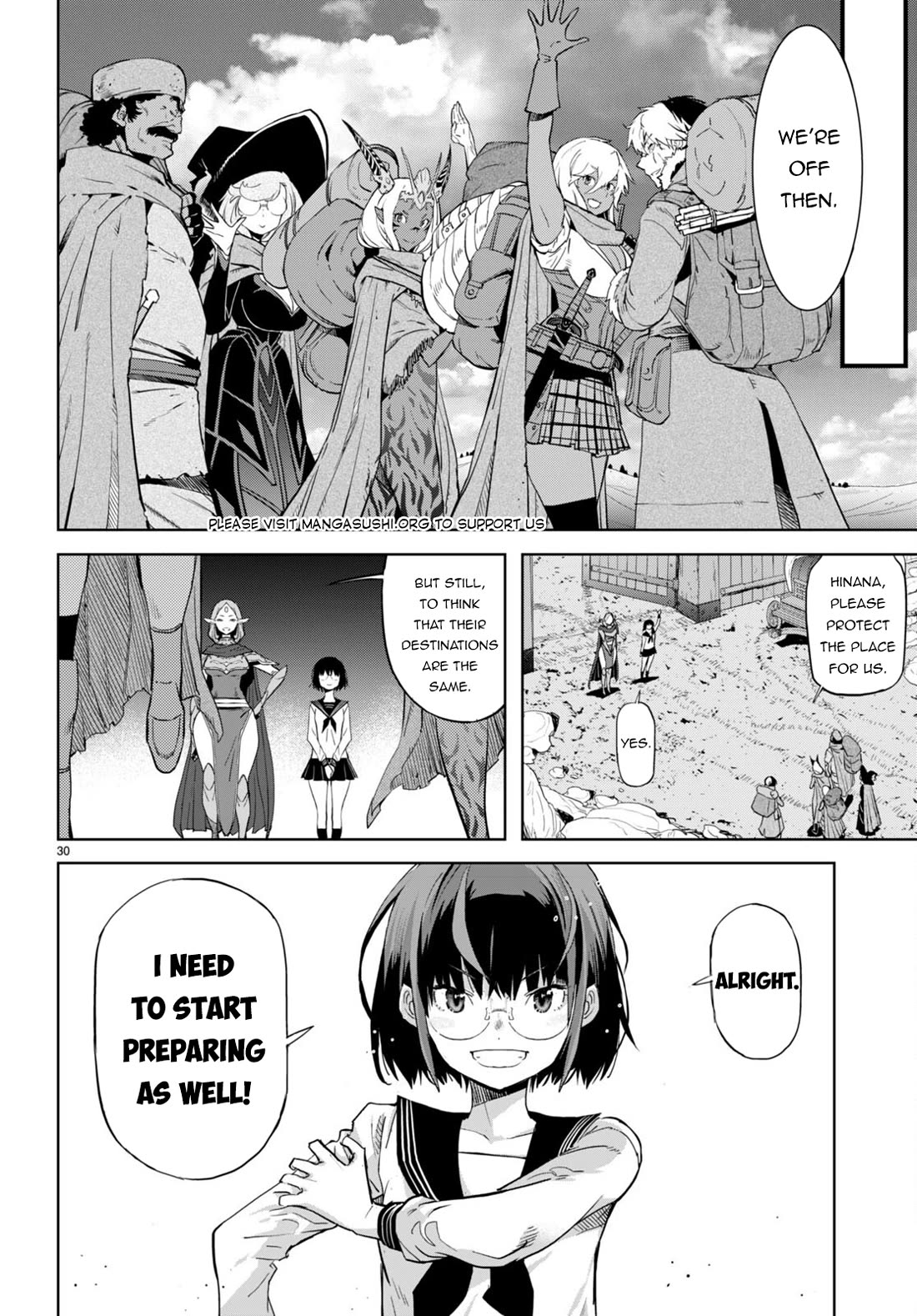 Game obu Familia - Family Senki Chapter 63 page 30 - Chapter 63