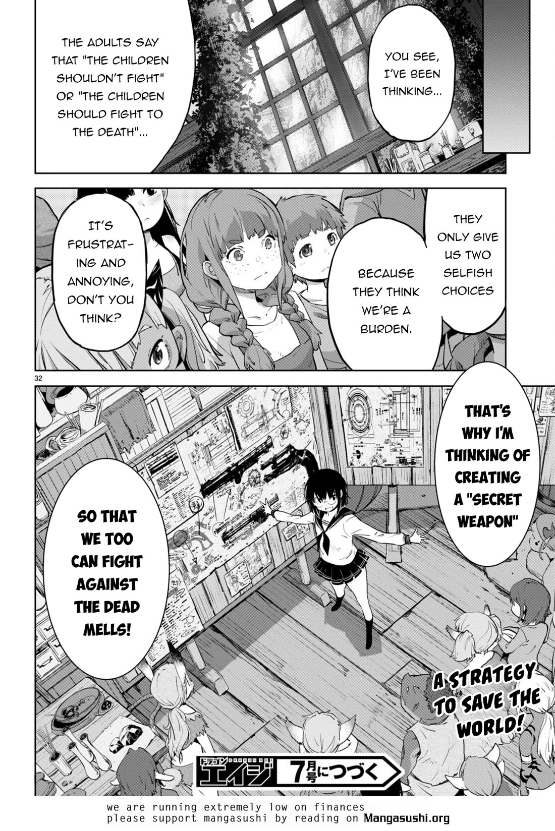 Game obu Familia - Family Senki Chapter 63 page 32 - Chapter 63