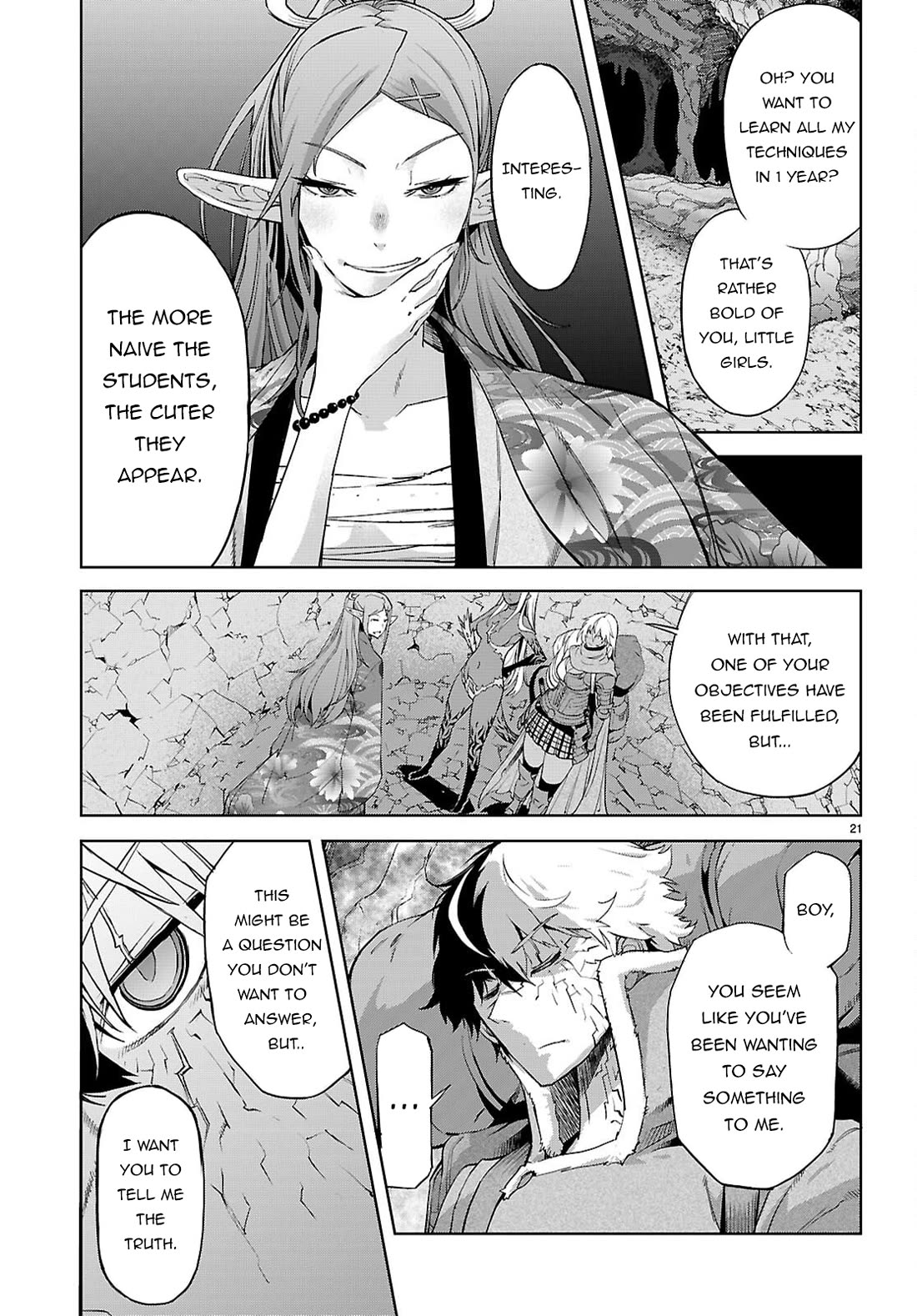 Game obu Familia - Family Senki Chapter 66 page 21 - Chapter 66