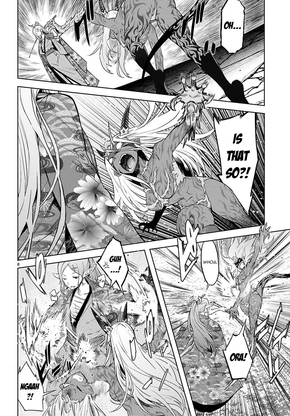 Game obu Familia - Family Senki Chapter 66 page 9 - Chapter 66