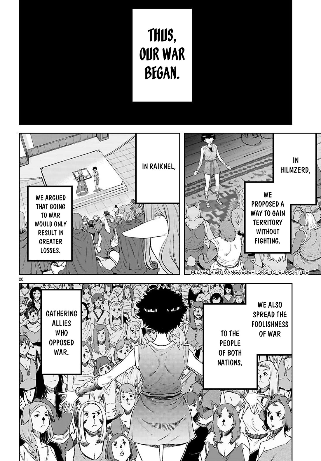 Game obu Familia - Family Senki Chapter 68 page 21 - Chapter 68: Contract of Exchange