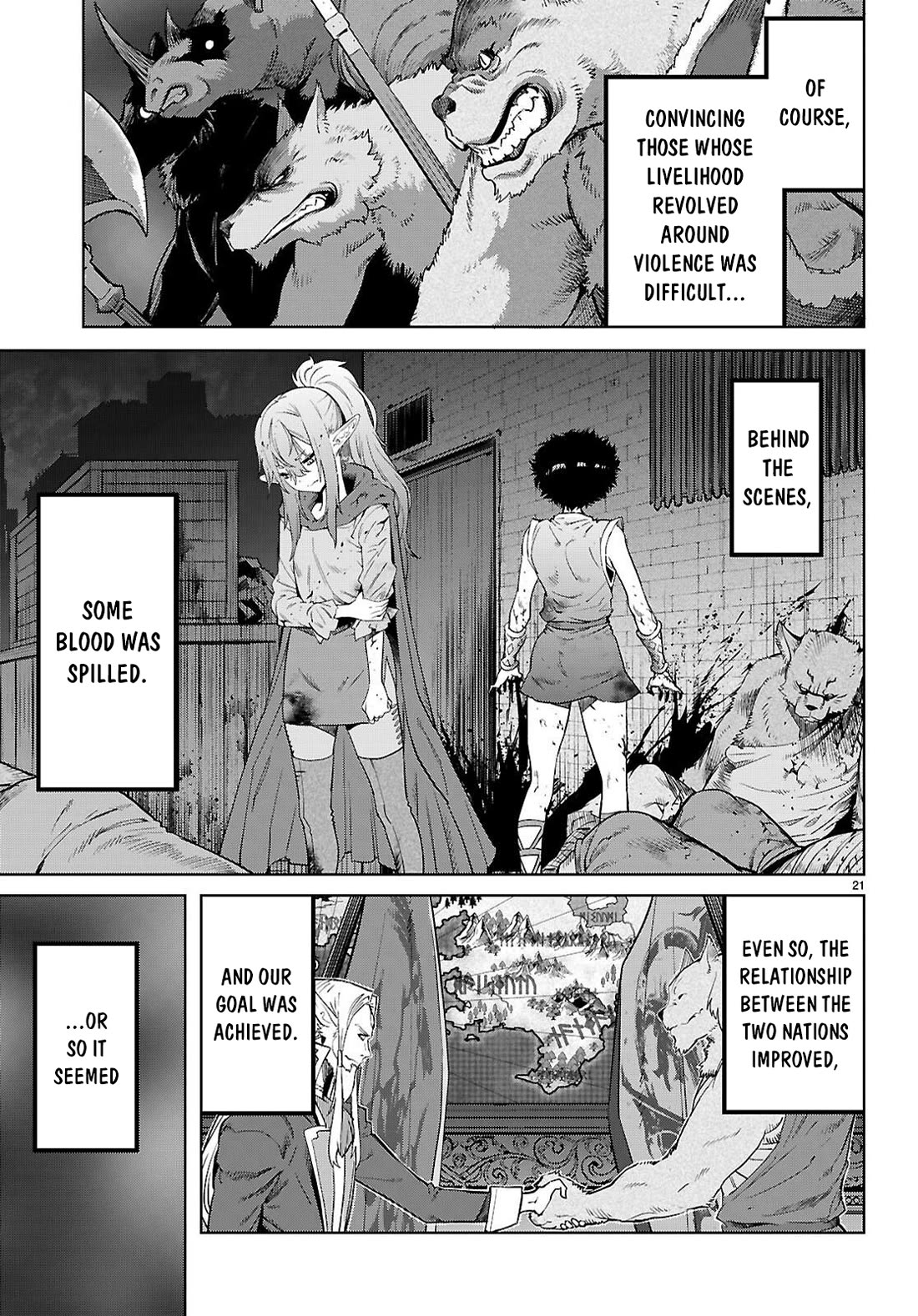 Game obu Familia - Family Senki Chapter 68 page 22 - Chapter 68: Contract of Exchange