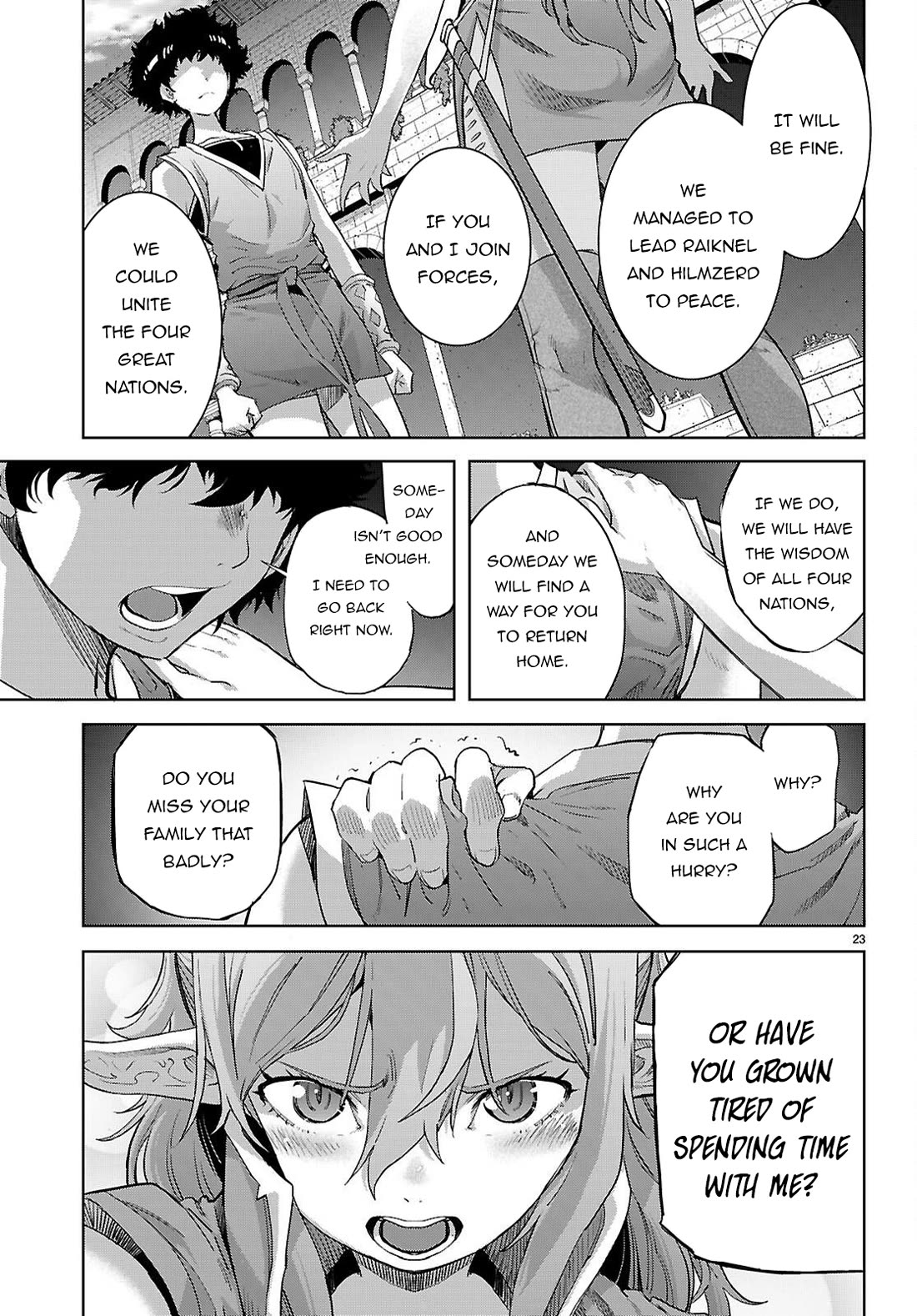 Game obu Familia - Family Senki Chapter 68 page 24 - Chapter 68: Contract of Exchange