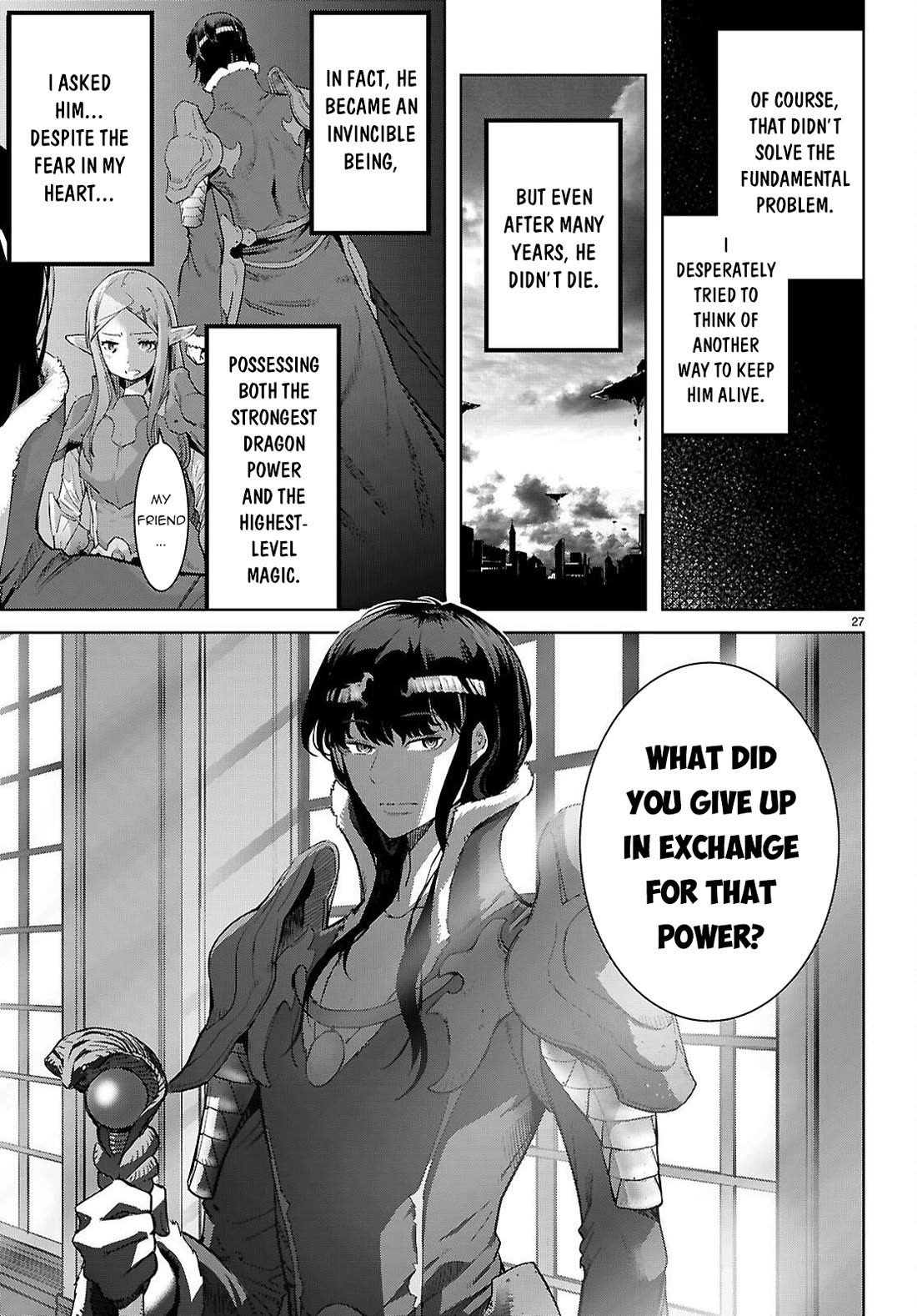 Game obu Familia - Family Senki Chapter 68 page 28 - Chapter 68: Contract of Exchange