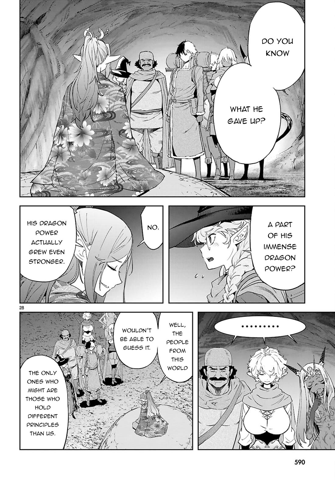 Game obu Familia - Family Senki Chapter 68 page 29 - Chapter 68: Contract of Exchange