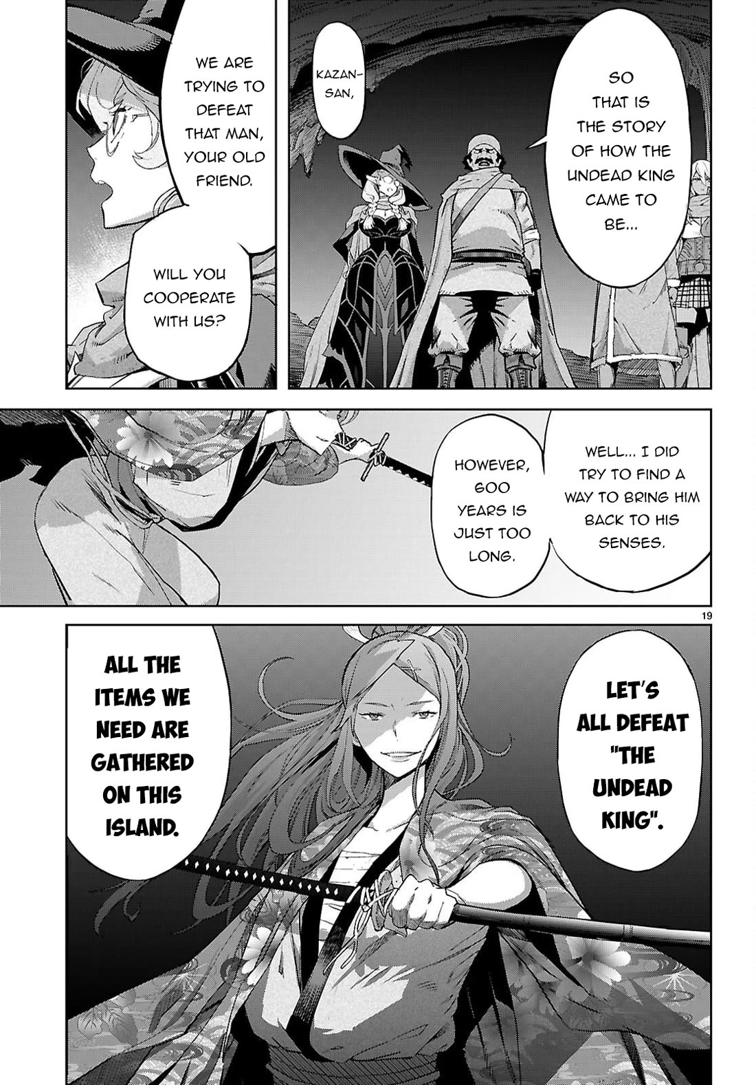Game obu Familia - Family Senki Chapter 69 page 20 - Chapter 69: Karma and Fate