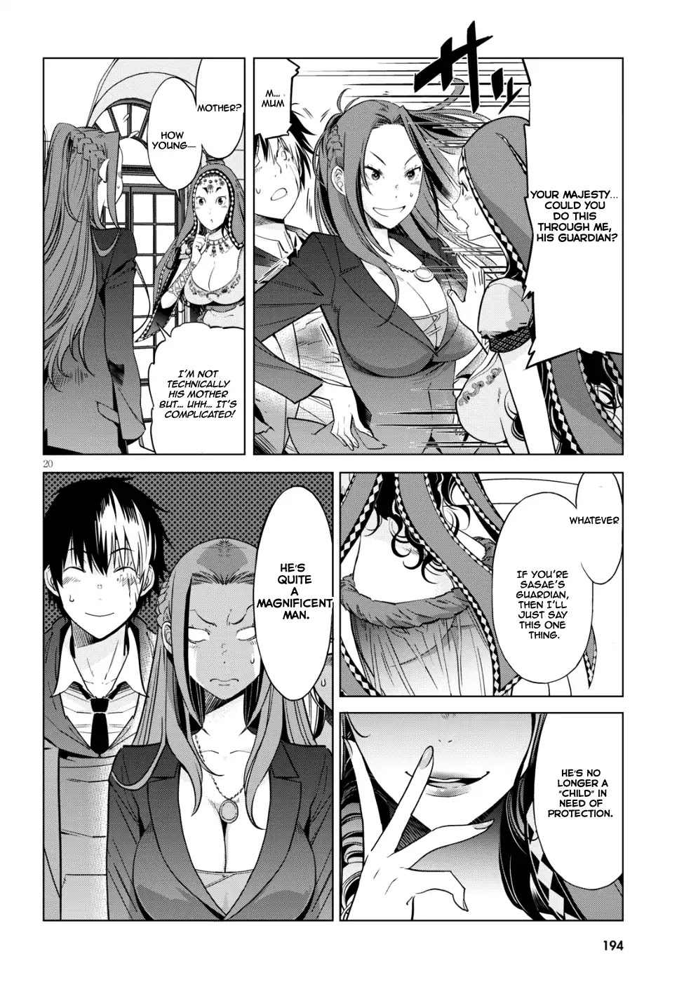 Game obu Familia - Family Senki Chapter 7 page 20 - Chapter 7: Father and son