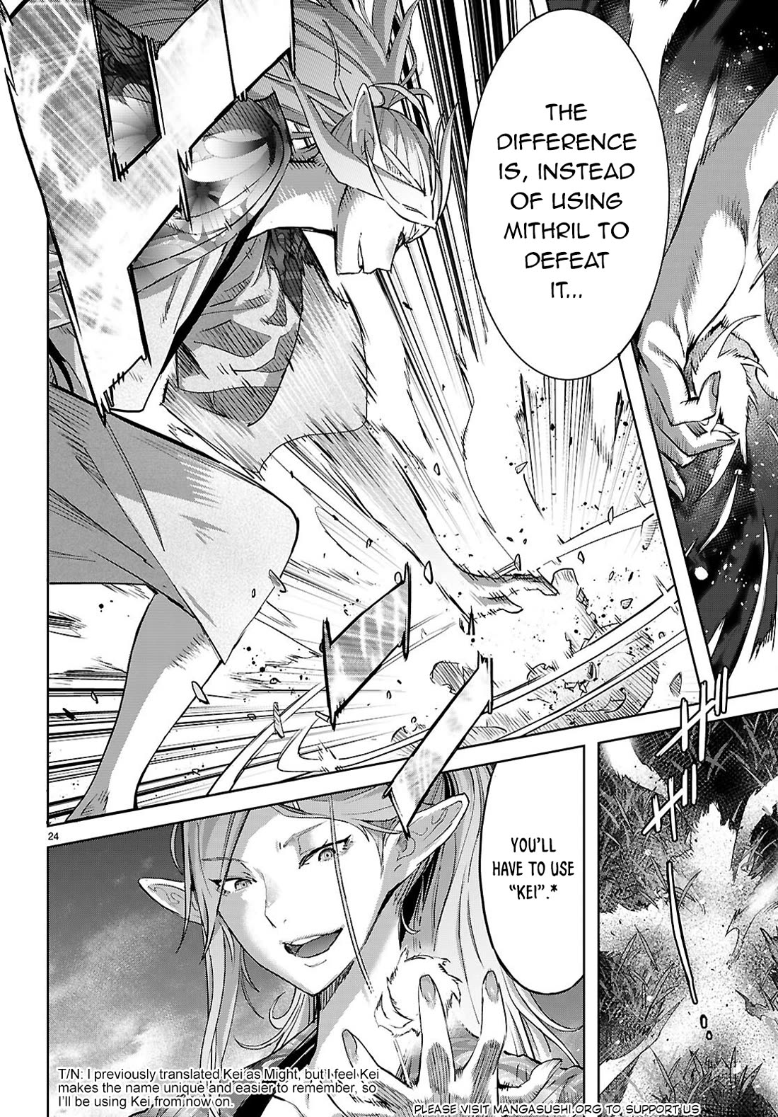 Game obu Familia - Family Senki Chapter 70 page 27 - Chapter 70: Endless Struggle