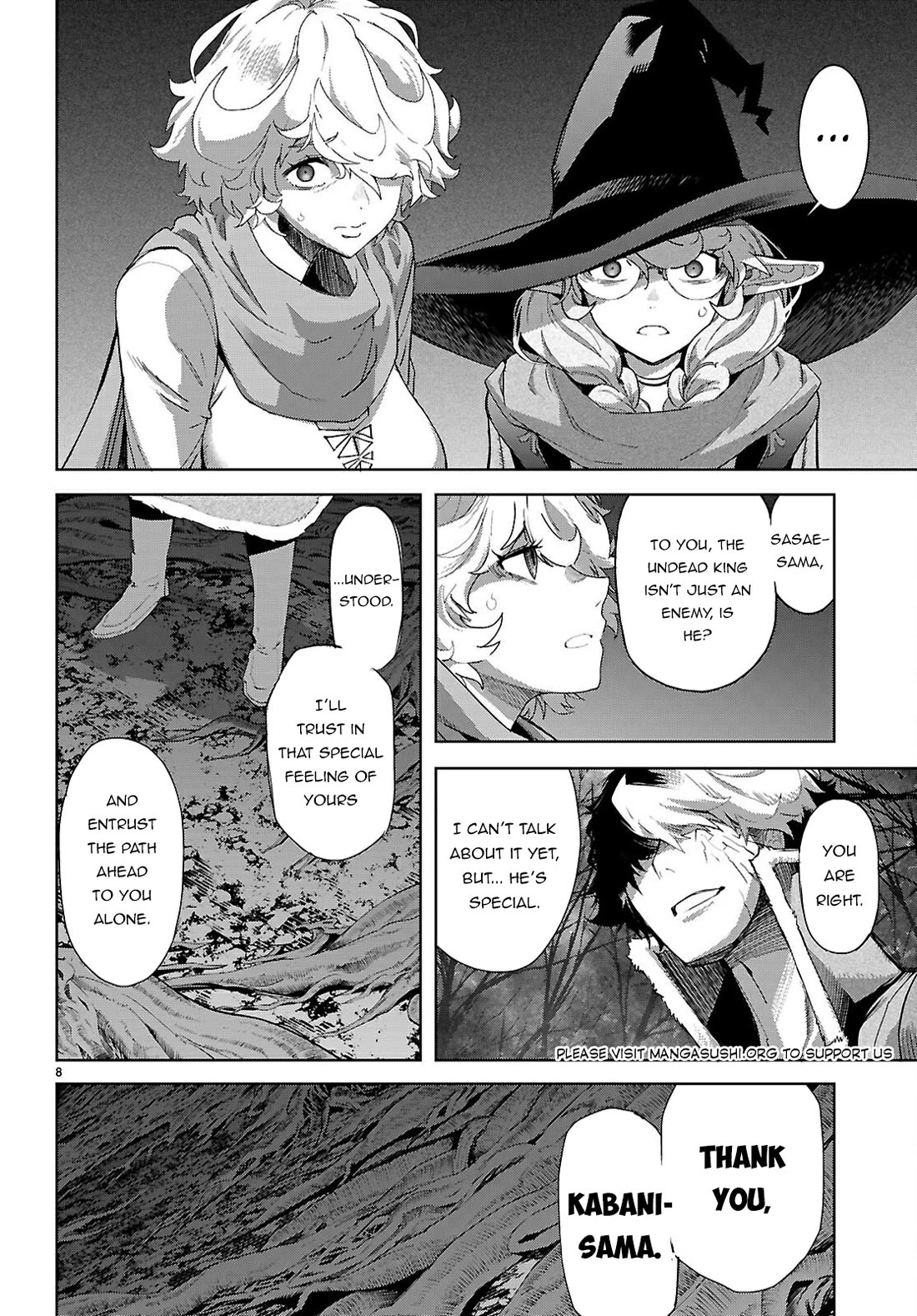 Game obu Familia - Family Senki Chapter 71 page 8 - Chapter 71