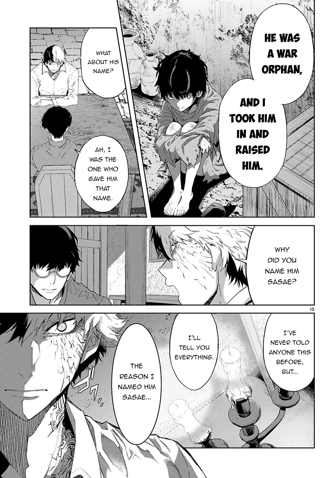 Game obu Familia - Family Senki Chapter 72 page 16 - Chapter 72: The Most Vile Scum