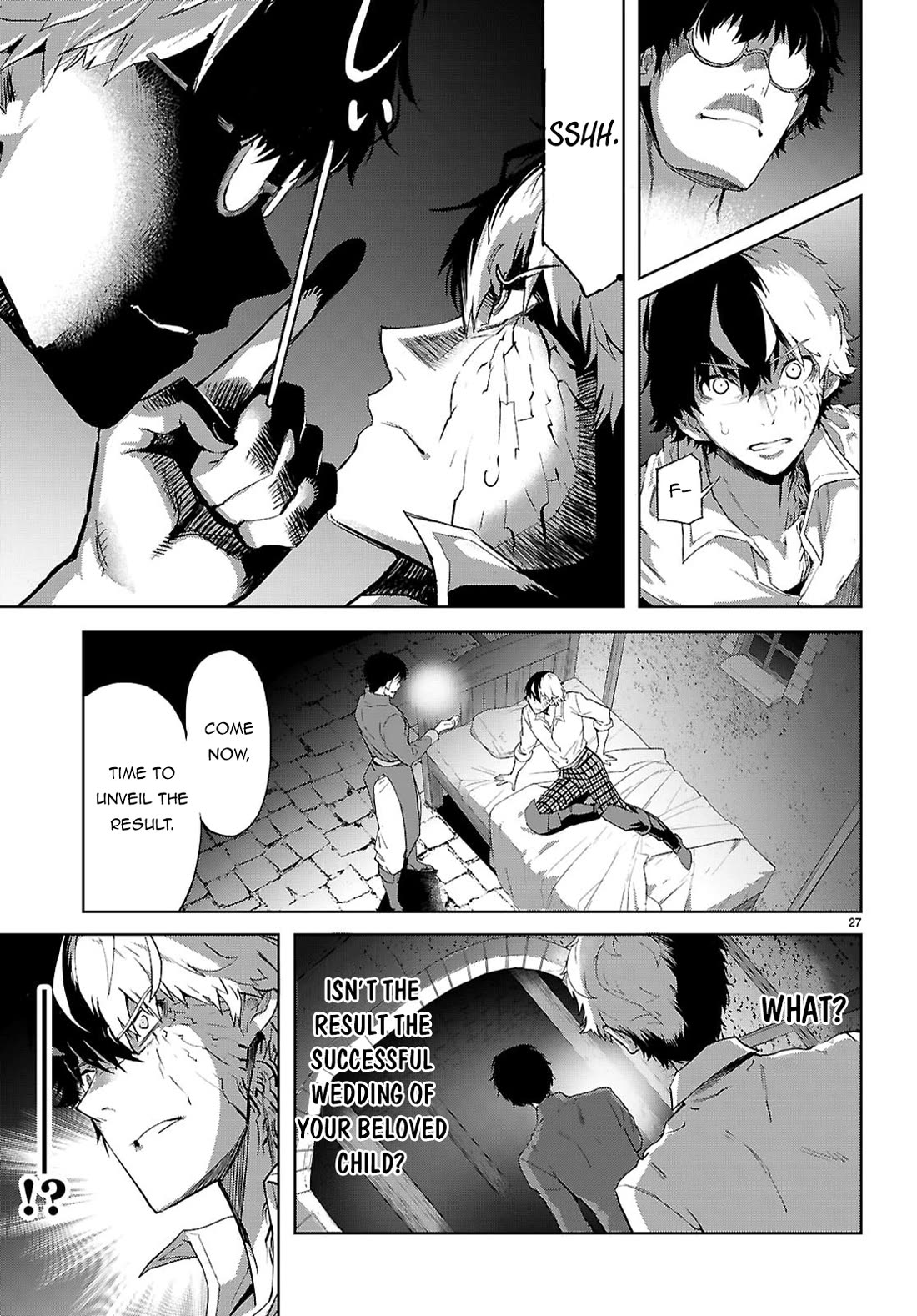 Game obu Familia - Family Senki Chapter 72 page 28 - Chapter 72: The Most Vile Scum