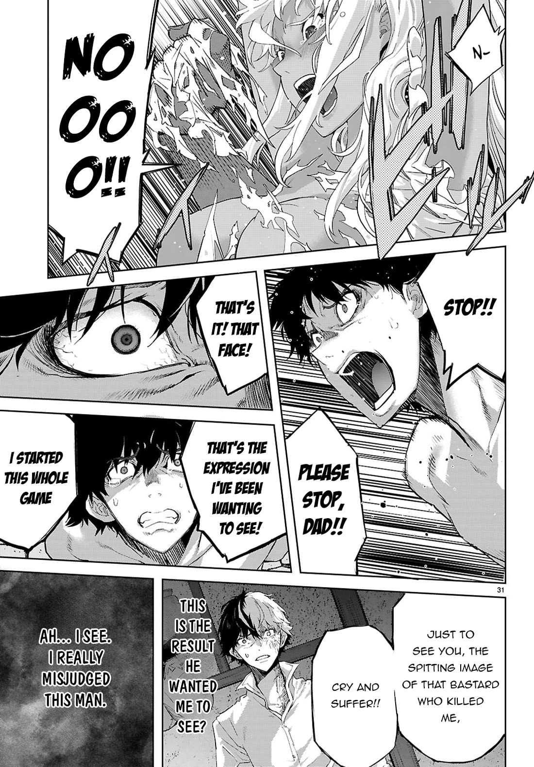 Game obu Familia - Family Senki Chapter 72 page 32 - Chapter 72: The Most Vile Scum