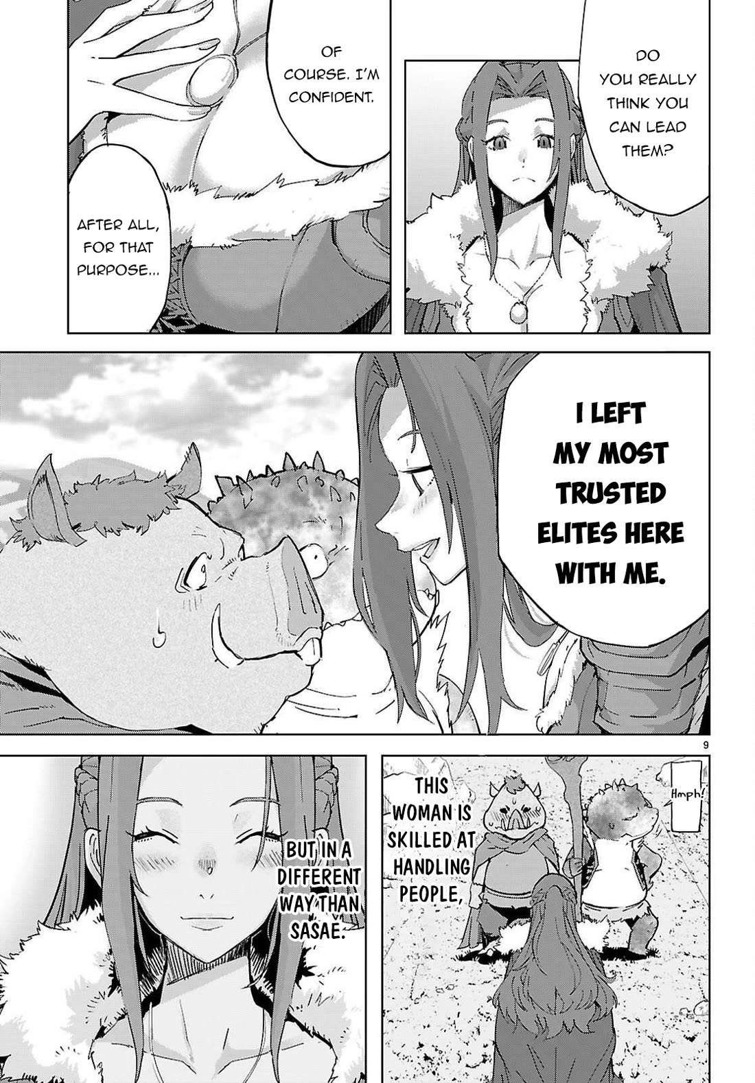 Game obu Familia - Family Senki Chapter 77 page 10 - Chapter 77