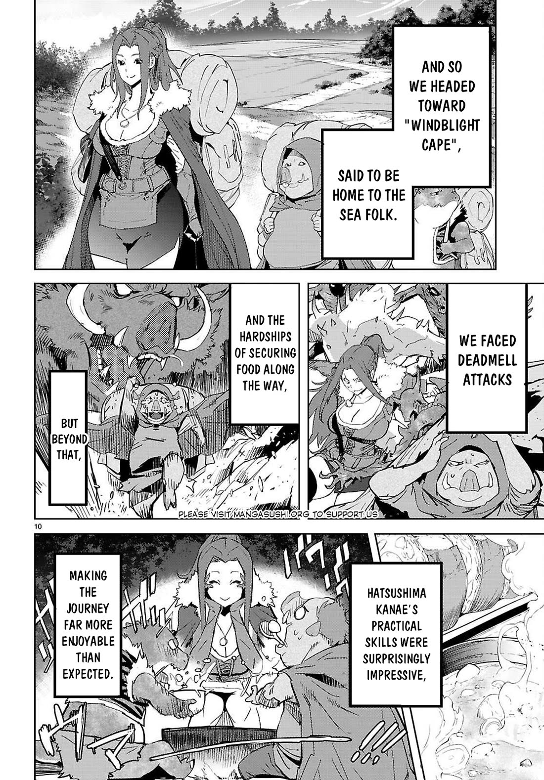 Game obu Familia - Family Senki Chapter 77 page 11 - Chapter 77