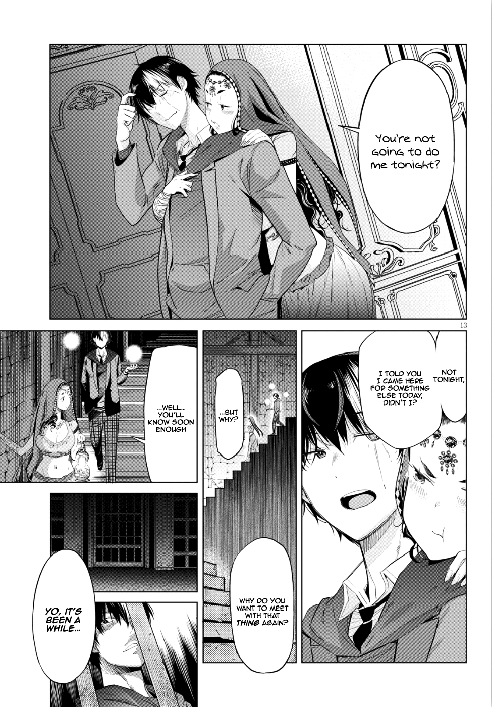 Game obu Familia - Family Senki Chapter 8 page 13 - Chapter 8: Power of life and death