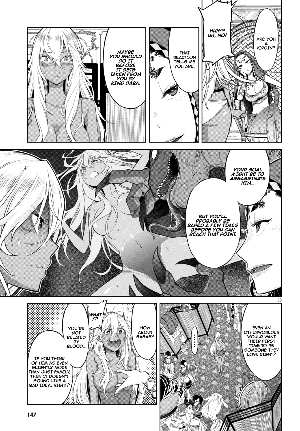 Game obu Familia - Family Senki Chapter 8 page 23 - Chapter 8: Power of life and death