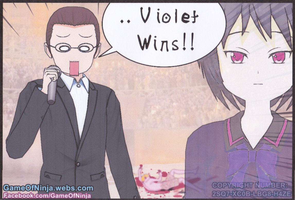 GAME OF NINJA Chapter 4 page 3 - Chapter 4 : Game Of Ninja - Chapter #4 (Violet The Psychic)