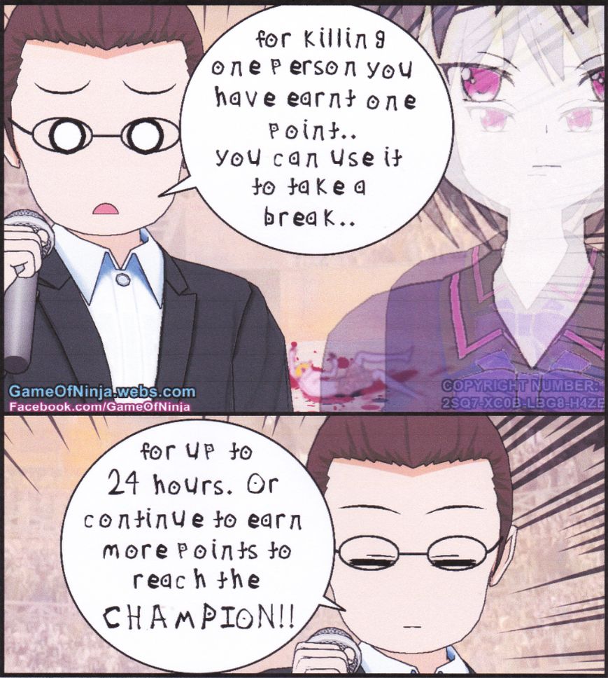 GAME OF NINJA Chapter 4 page 4 - Chapter 4 : Game Of Ninja - Chapter #4 (Violet The Psychic)