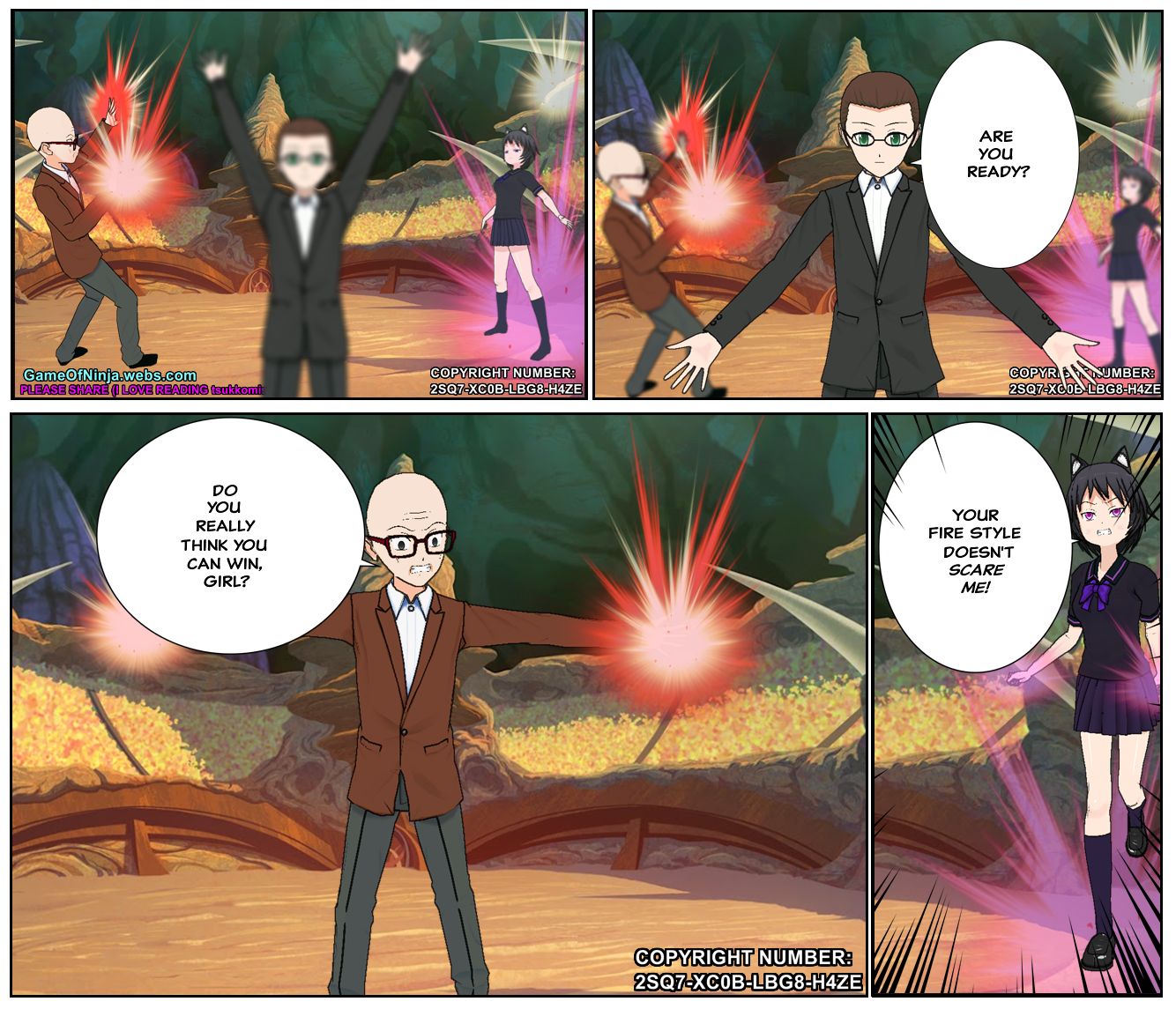 GAME OF NINJA Chapter 5 page 2 - Chapter 5 : Game Of Ninja - Chapter #5 (The Fire Style)