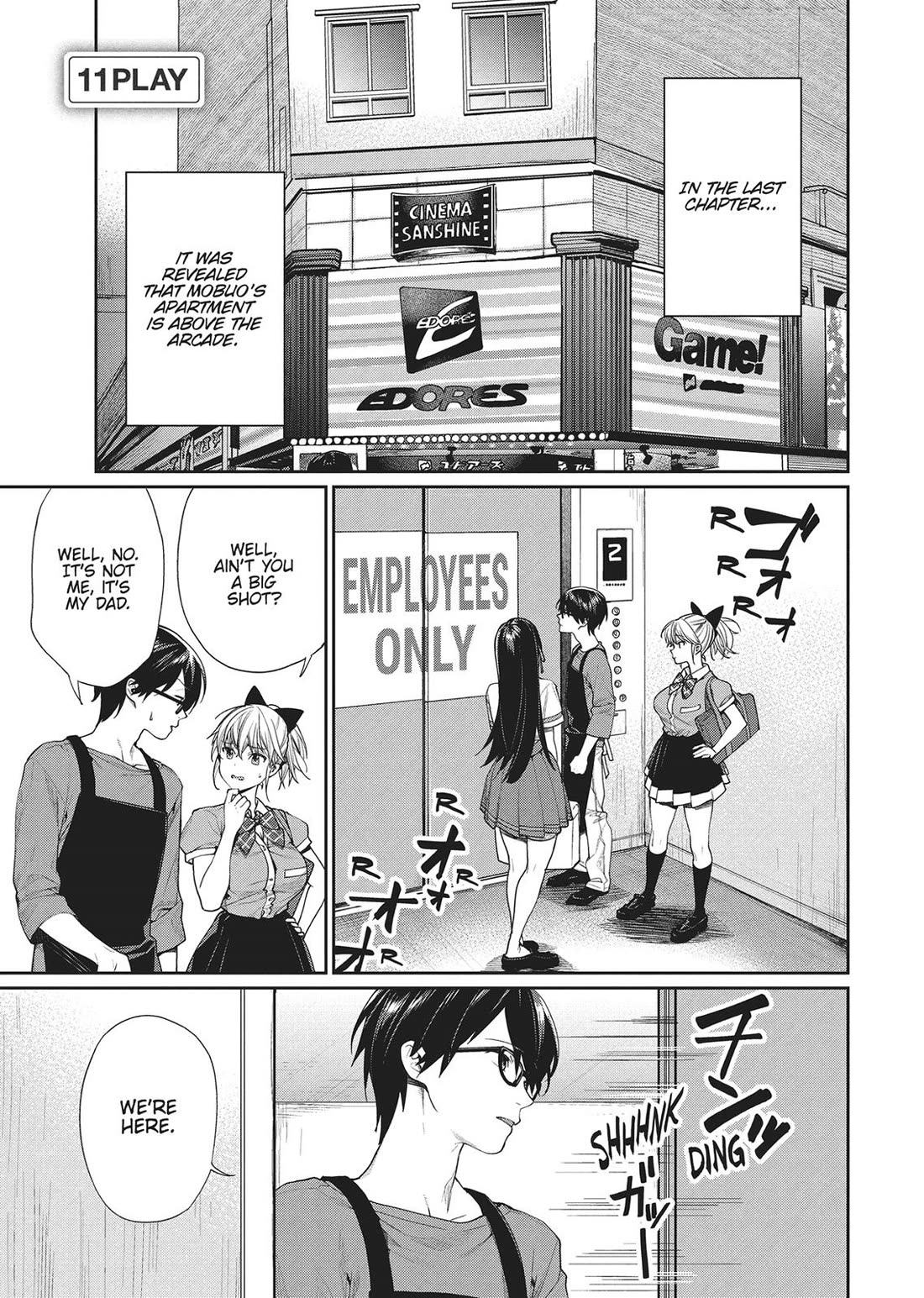 Gamer's Girlfriend Chapter 11 page 1 - Chapter 11