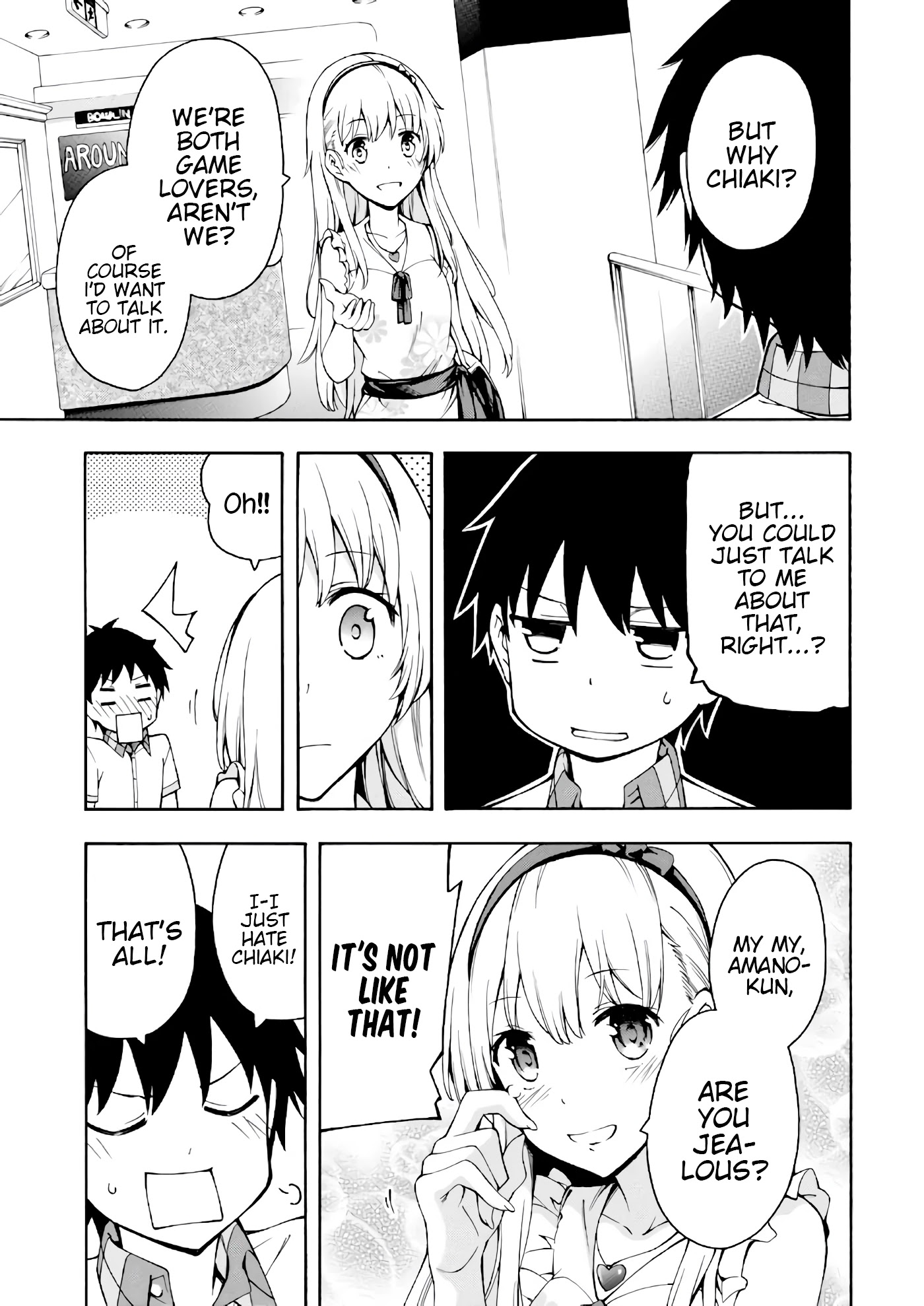 Gamers! Chapter 19 page 14 - Chapter 19: Amano and Tendou's Best Entertainment (2)