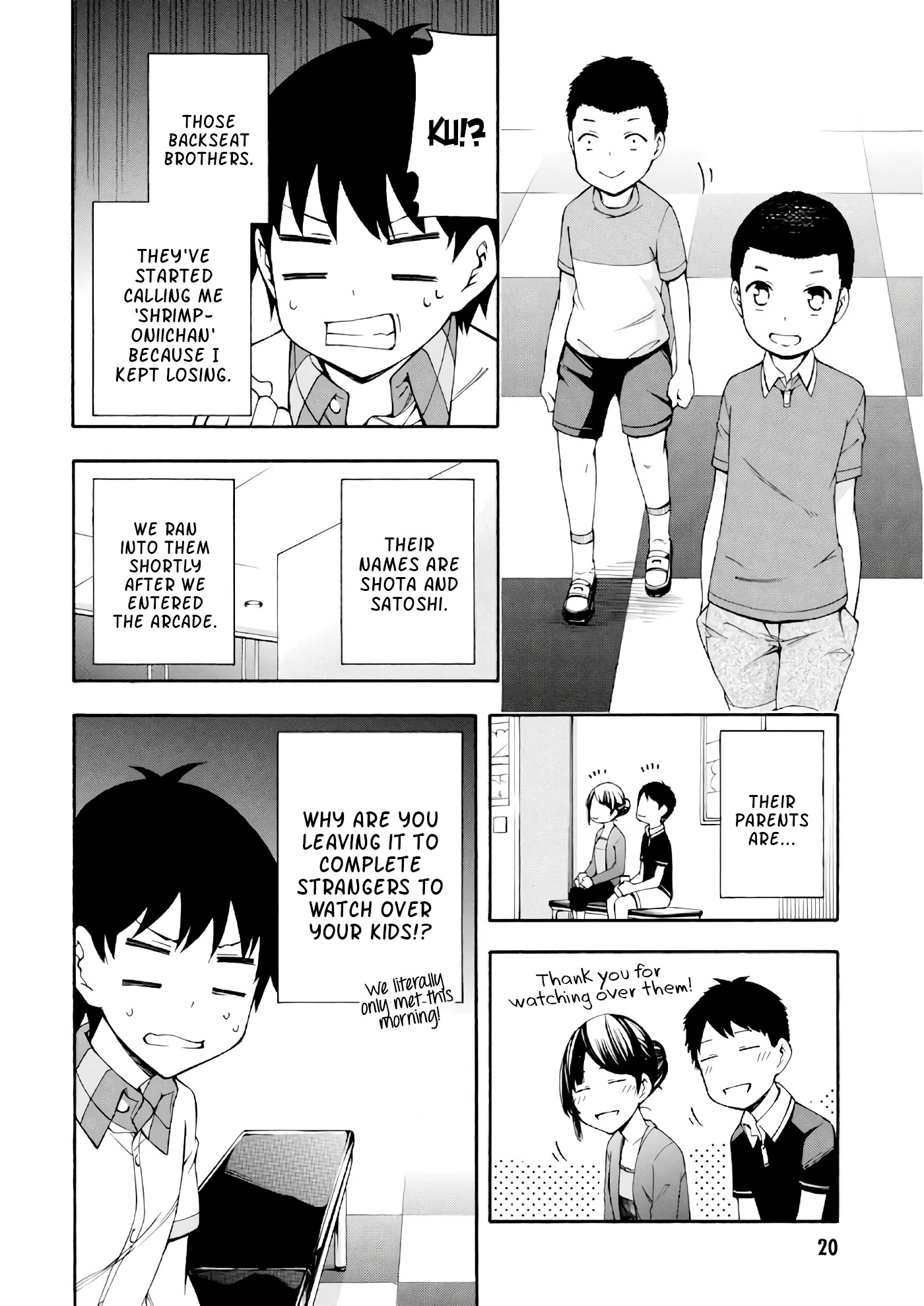 Gamers! Chapter 19 page 19 - Chapter 19: Amano and Tendou's Best Entertainment (2)