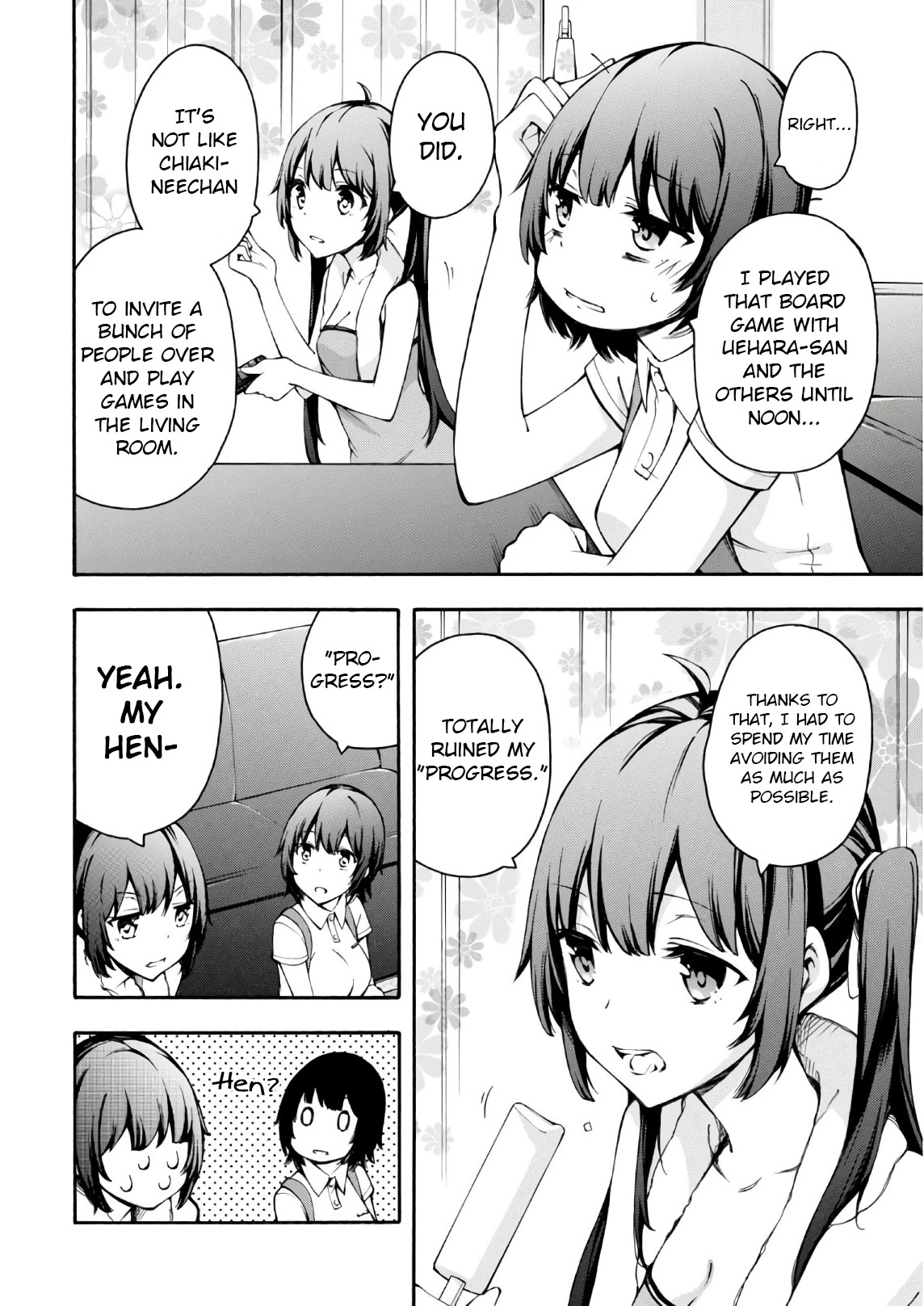 Gamers! Chapter 21 page 10 - Chapter 21: Chiaki Hoshinomori and Account Hack (1)