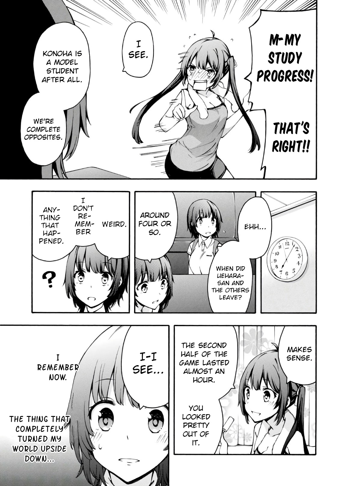 Gamers! Chapter 21 page 11 - Chapter 21: Chiaki Hoshinomori and Account Hack (1)