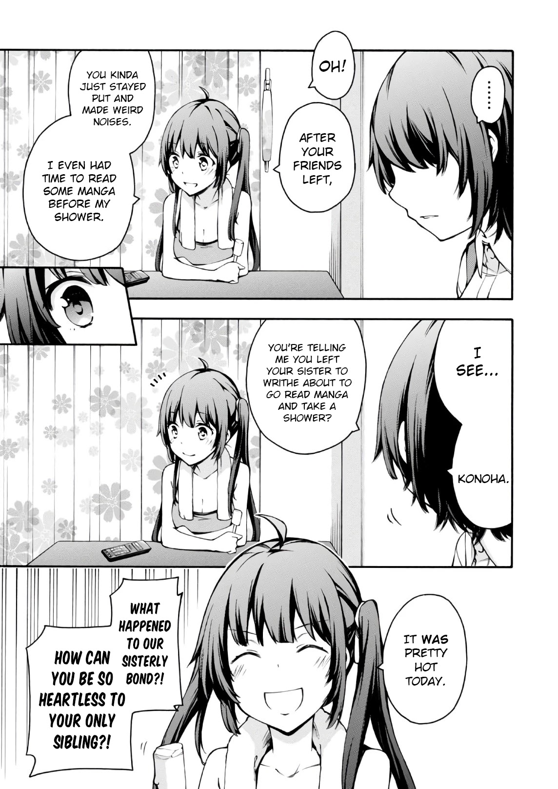 Gamers! Chapter 21 page 13 - Chapter 21: Chiaki Hoshinomori and Account Hack (1)