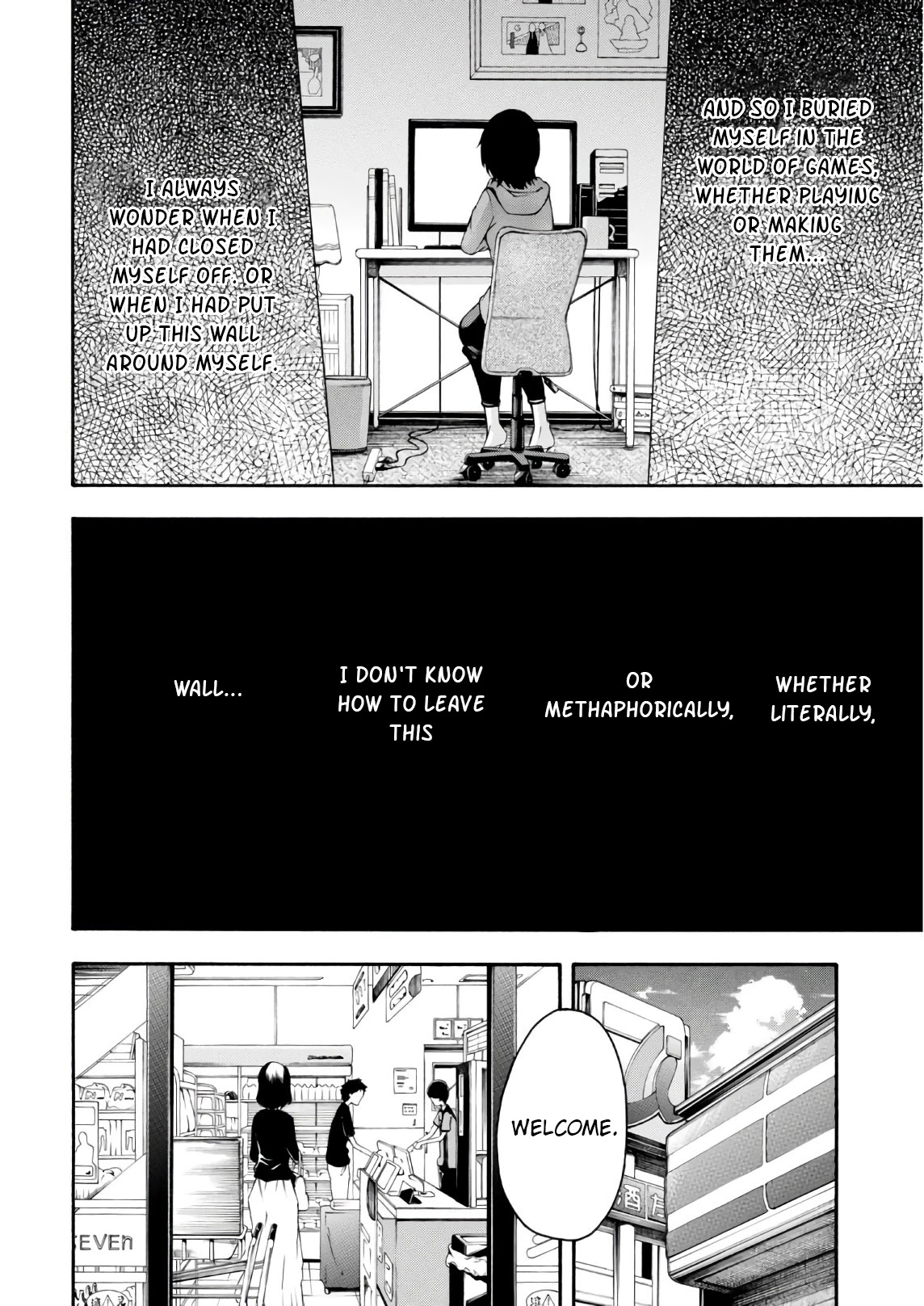 Gamers! Chapter 21 page 28 - Chapter 21: Chiaki Hoshinomori and Account Hack (1)
