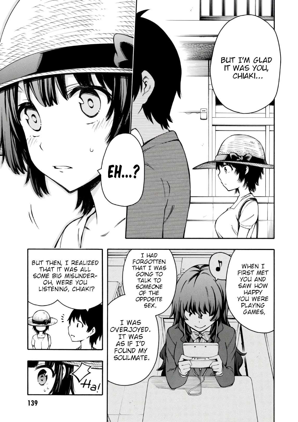Gamers! Chapter 22 page 21 - Chapter 22: Chiaki Hoshinomori and Account Hack (2)