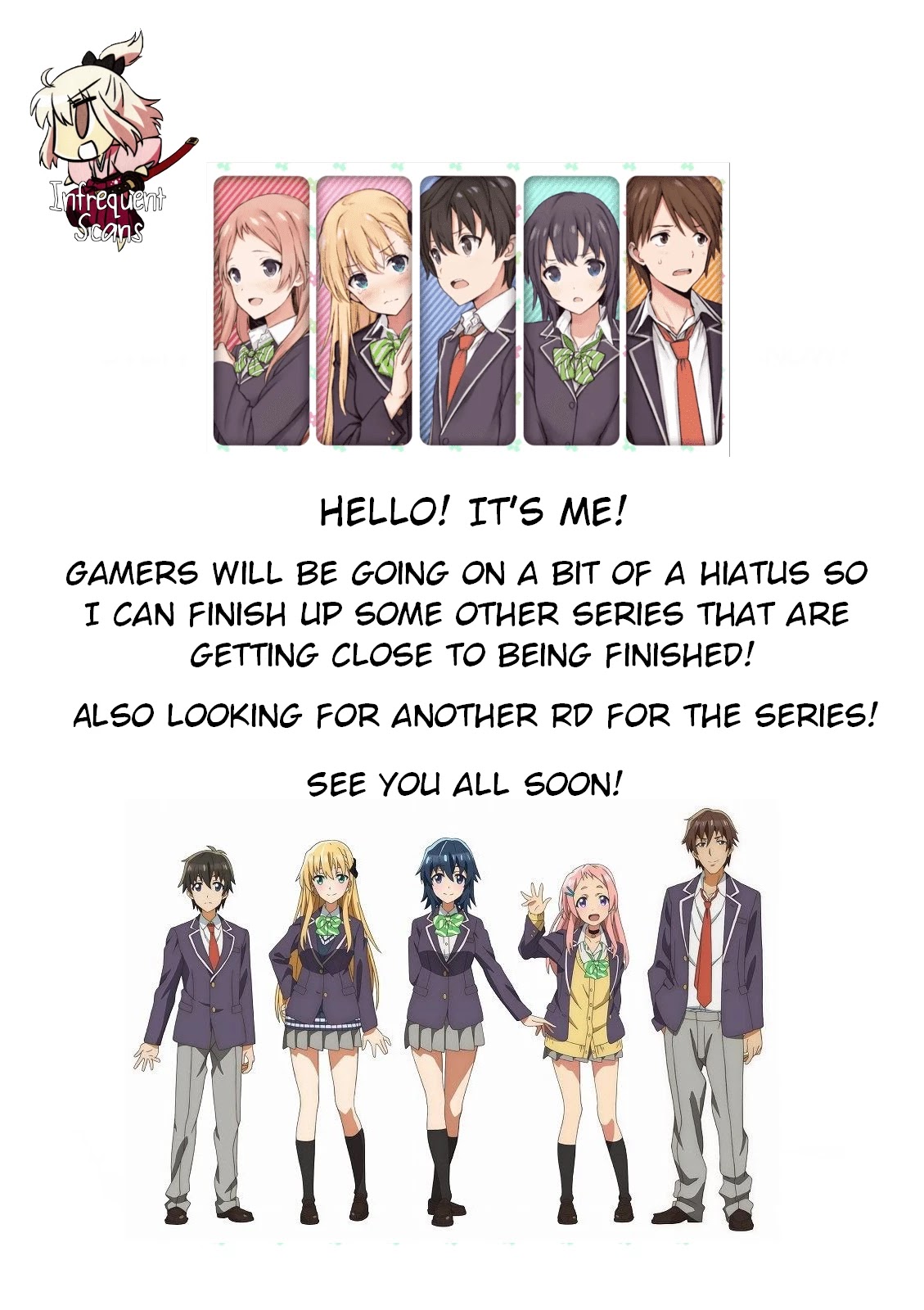 Gamers! Chapter 22 page 44 - Chapter 22: Chiaki Hoshinomori and Account Hack (2)