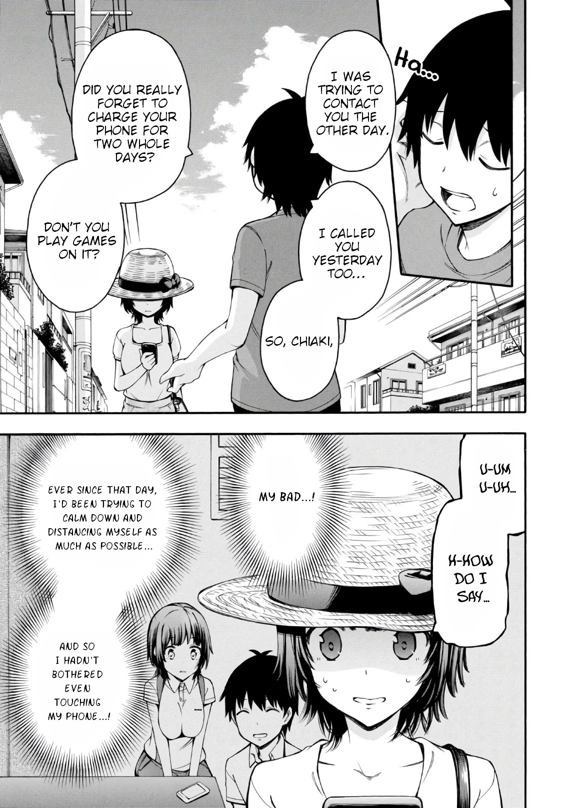 Gamers! Chapter 22 page 7 - Chapter 22: Chiaki Hoshinomori and Account Hack (2)