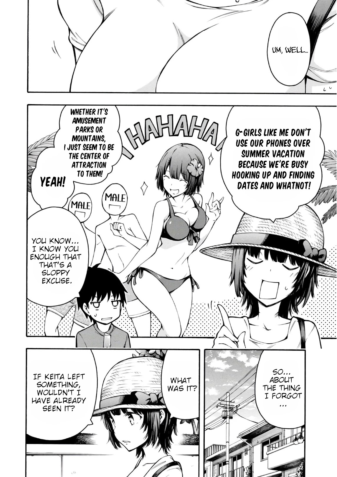 Gamers! Chapter 22 page 8 - Chapter 22: Chiaki Hoshinomori and Account Hack (2)