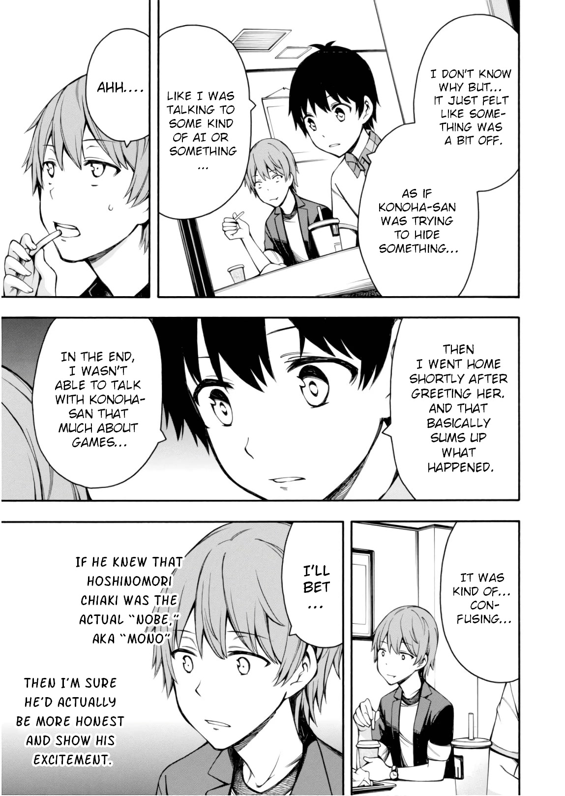 Gamers! Chapter 23 page 10 - Chapter 23: Tasuku Uehara and Scenario Intervention