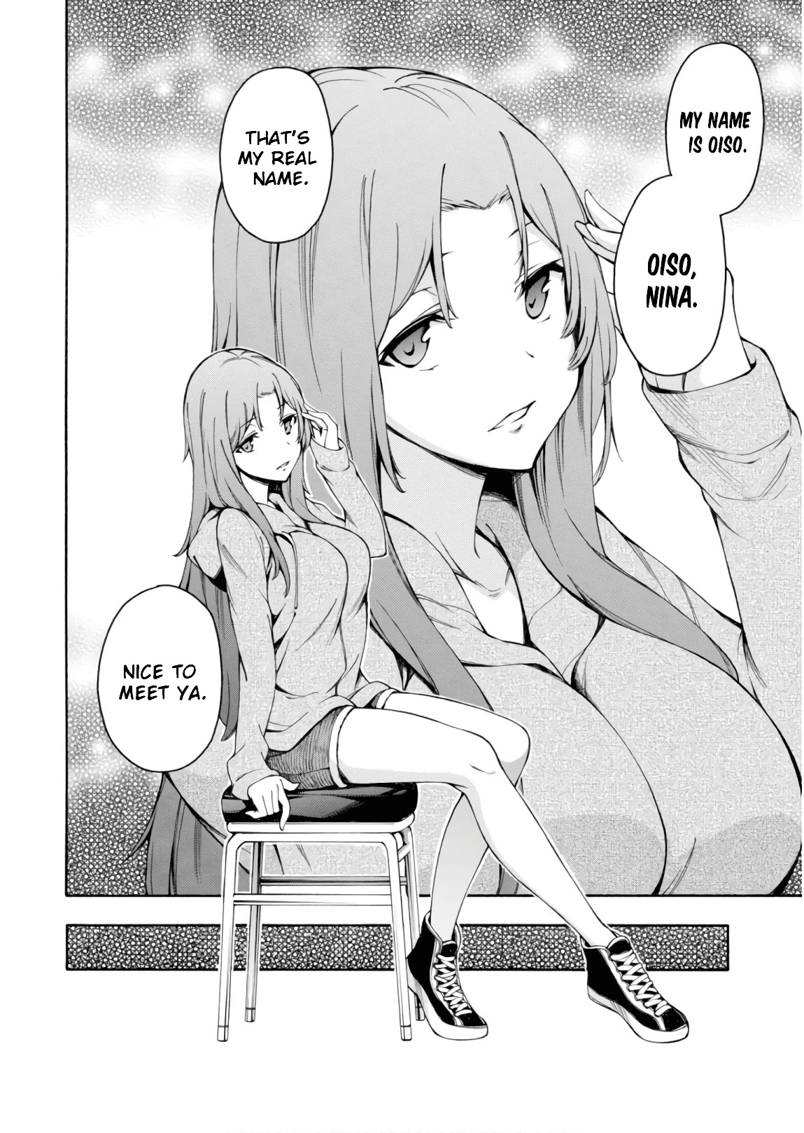 Gamers! Chapter 23 page 23 - Chapter 23: Tasuku Uehara and Scenario Intervention