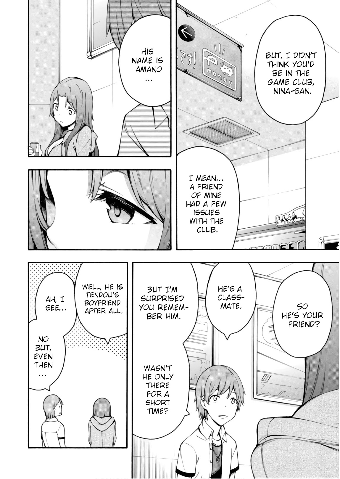 Gamers! Chapter 23 page 25 - Chapter 23: Tasuku Uehara and Scenario Intervention