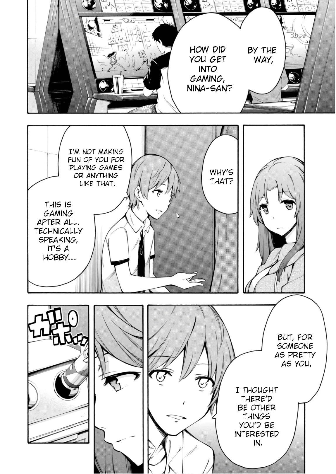 Gamers! Chapter 23 page 27 - Chapter 23: Tasuku Uehara and Scenario Intervention