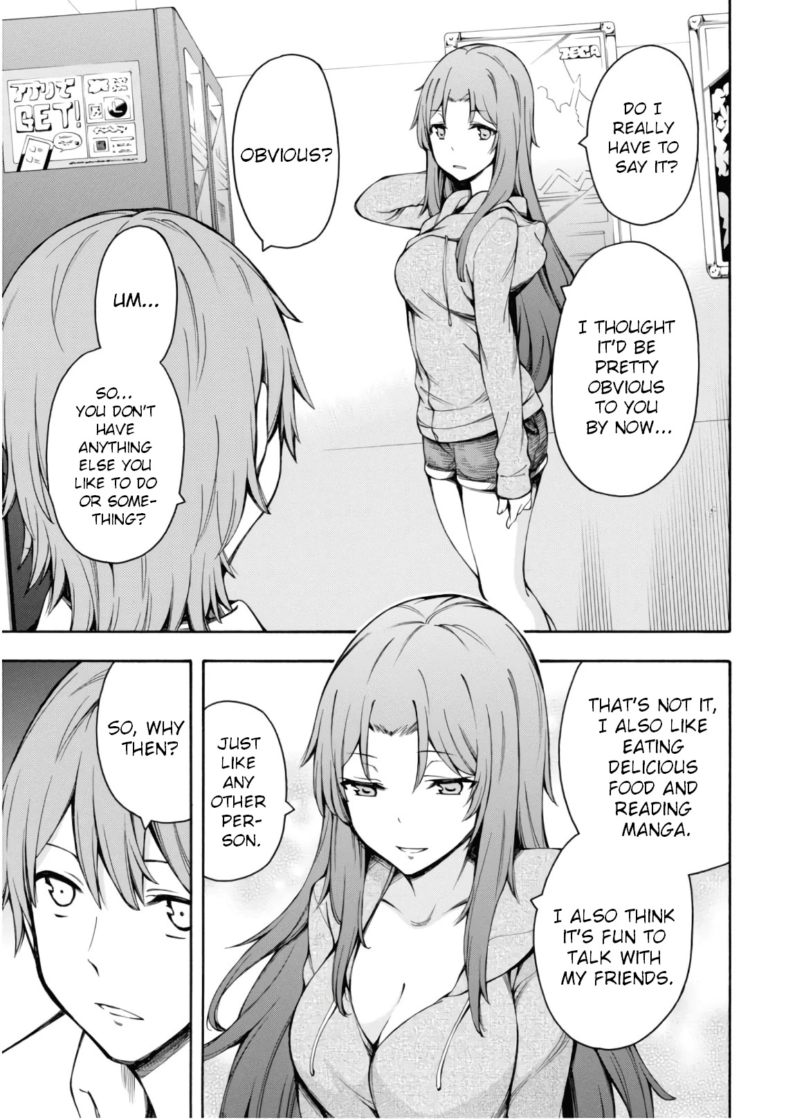 Gamers! Chapter 23 page 28 - Chapter 23: Tasuku Uehara and Scenario Intervention