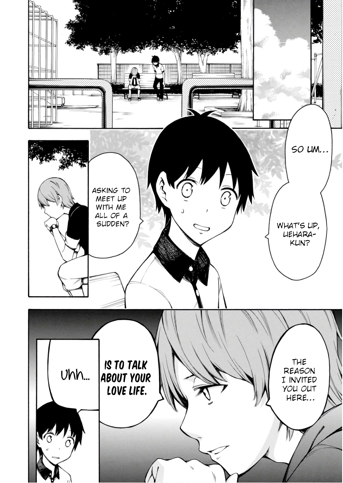Gamers! Chapter 23 page 33 - Chapter 23: Tasuku Uehara and Scenario Intervention